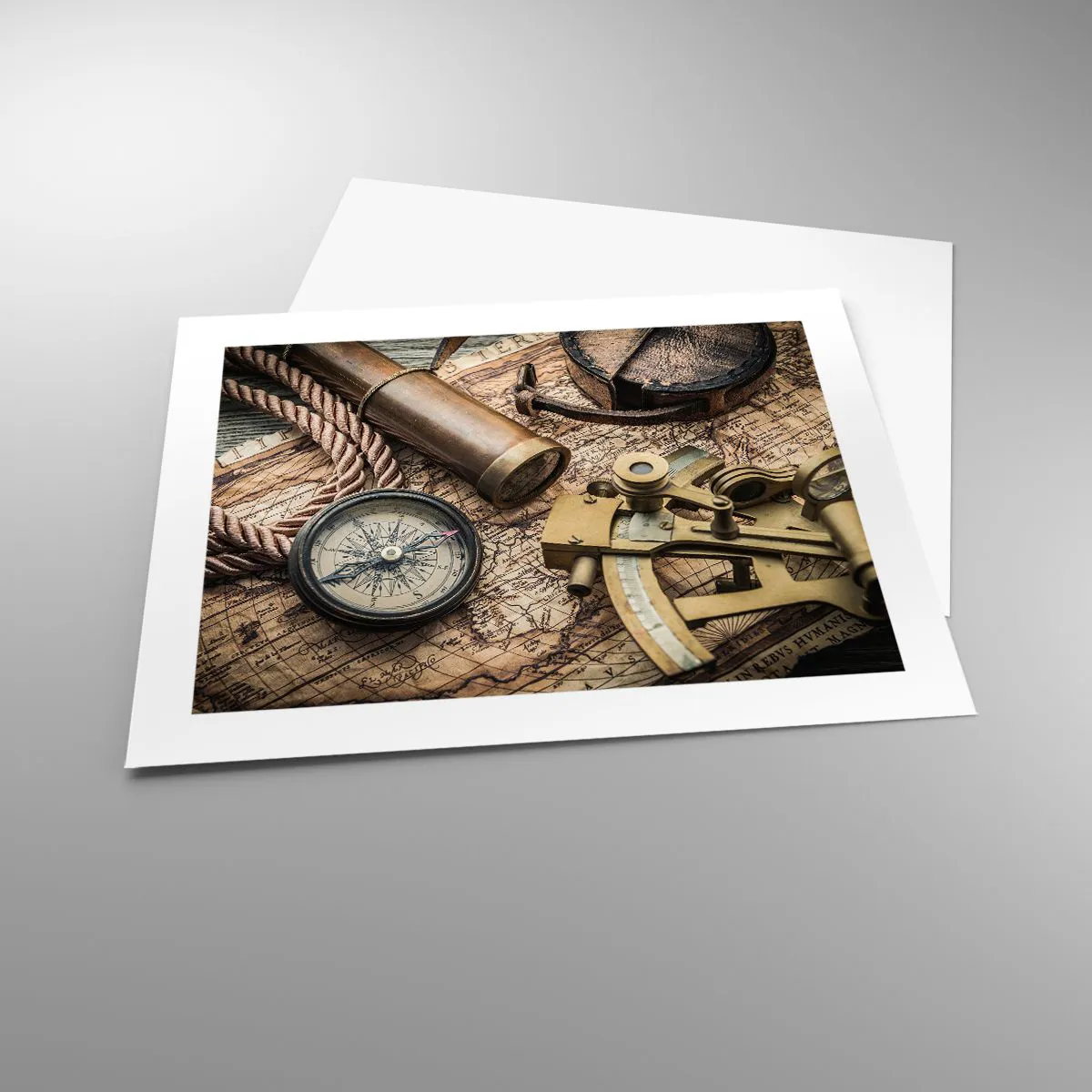 Plakat - Wyznacz kurs - 50x40 cm