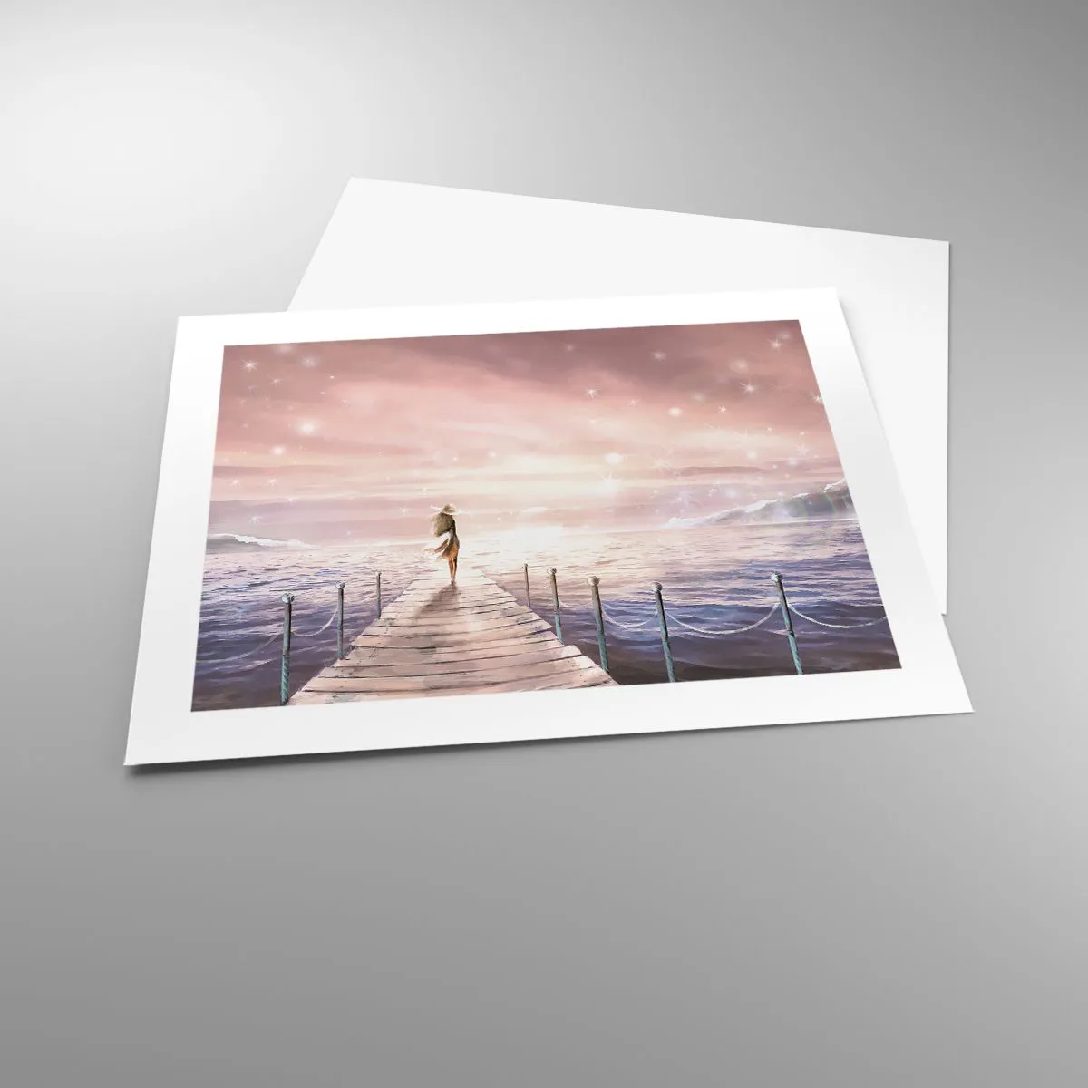 Plakat - W świetle marzenia - 50x40 cm