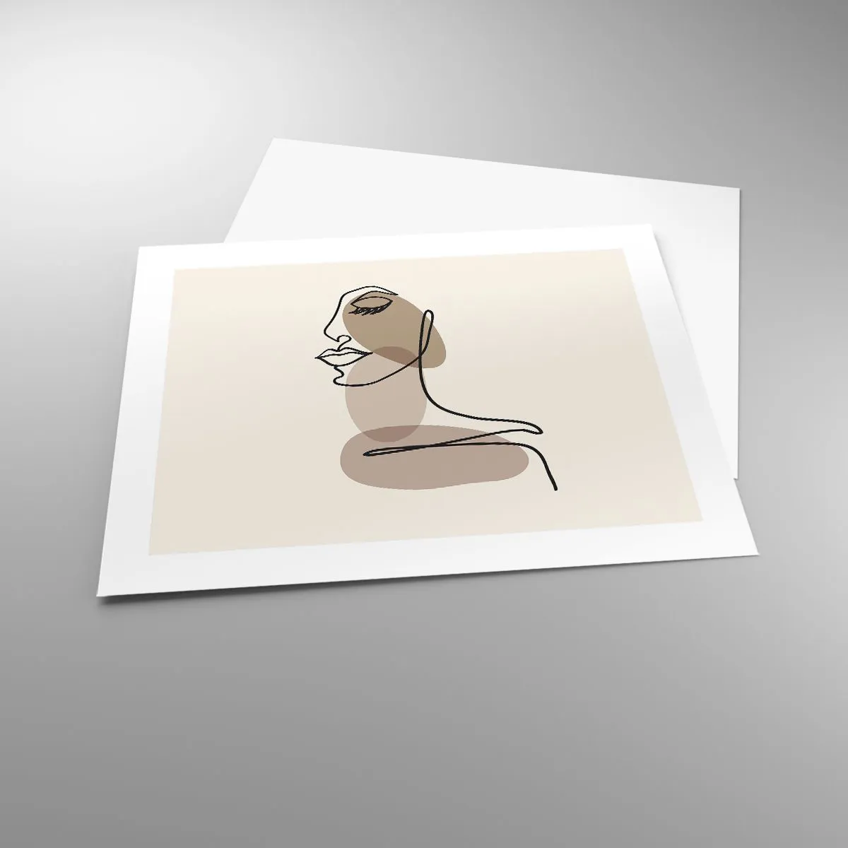 Plakát - Při poslechu samé sebe - 50x40 cm