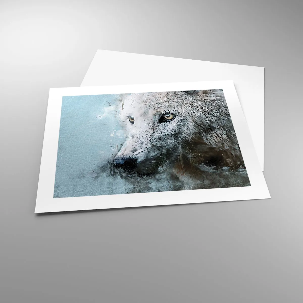 Póster - Conoce el alma del lobo - 50x40 cm