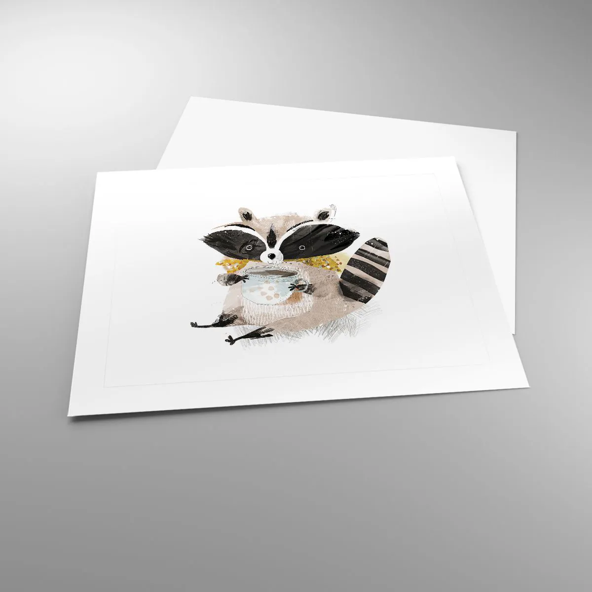 Poszter - A barátom a mosómedve - 50x40 cm