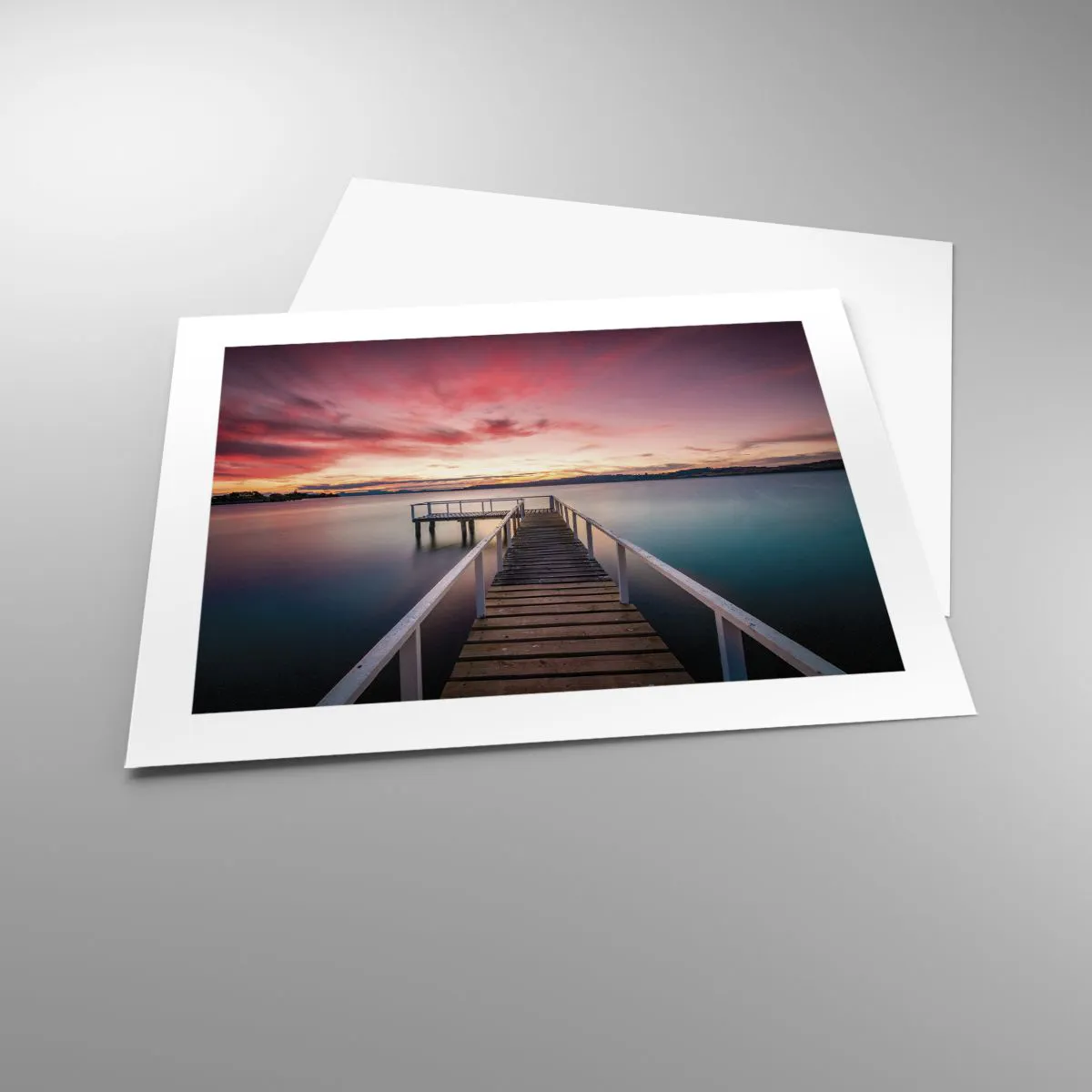 Poszter - Az este szelíd lángja - 50x40 cm