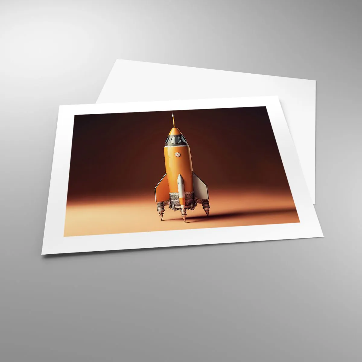 Pôster - Tudo começa com um sonho - 50x40 cm