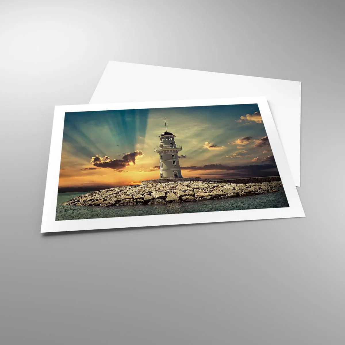 Poster - Light, Hope, Beauty - 70x50 cm