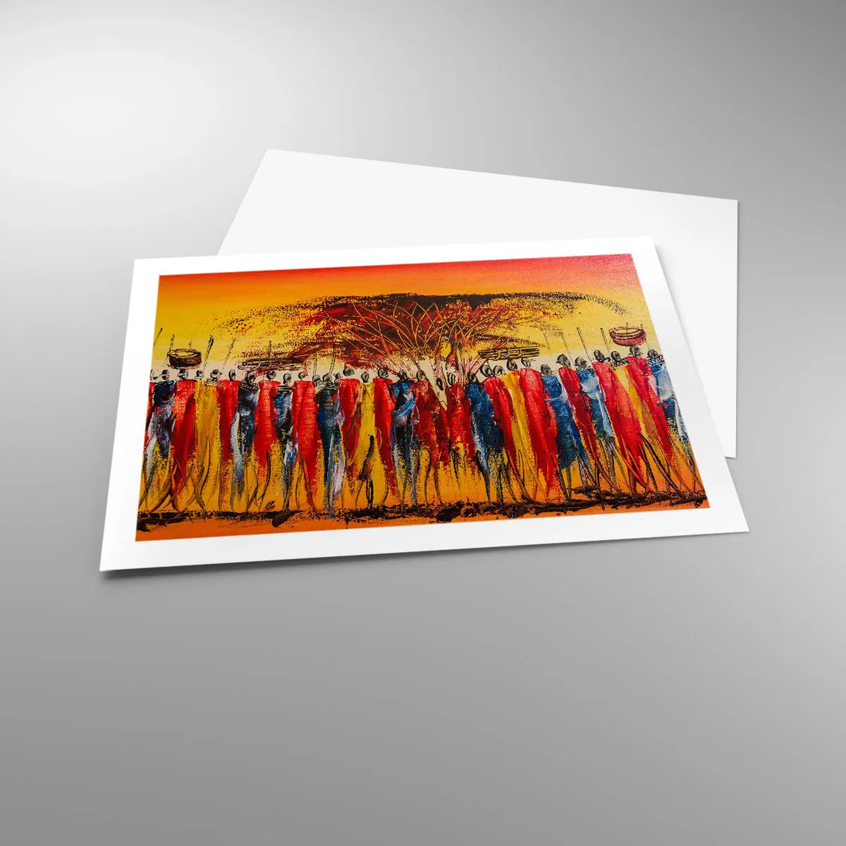 Plakát - Tam, tam, tam, tam jdou - 70x50 cm