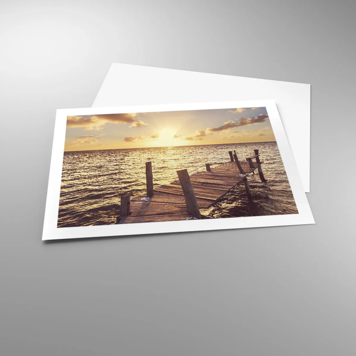 Poster - Das goldene Land der Sanftmut - 70x50 cm