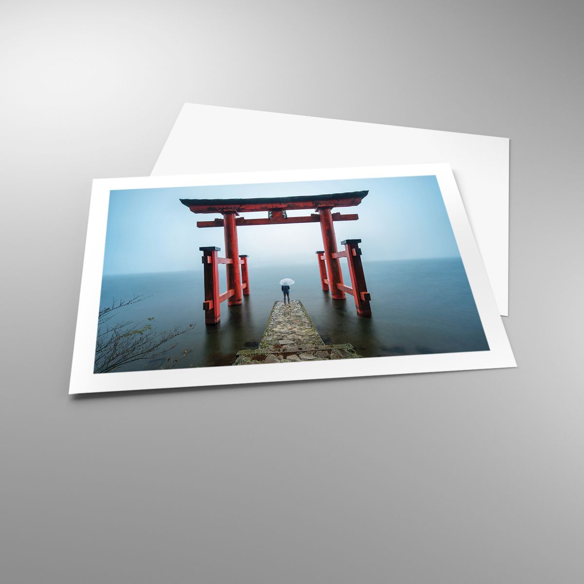 Poster Asia, Poster Hakone Temple, Poster Japan, Poster Religion, Poster Culture