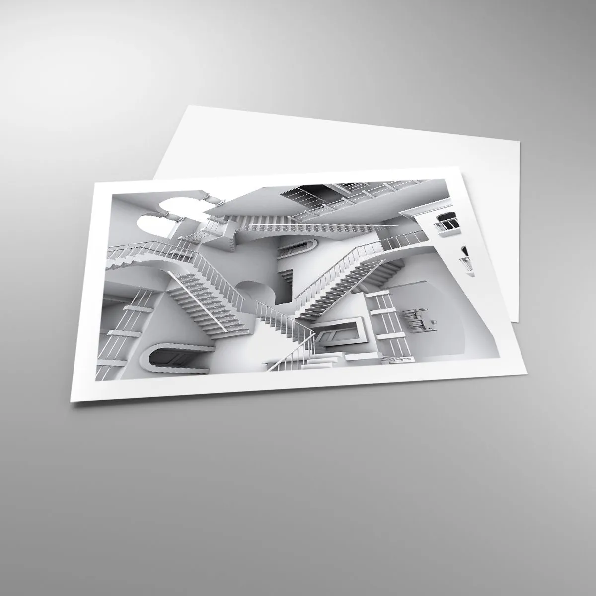 Affiche - Poster - Paradoxes spatiaux - 70x50 cm