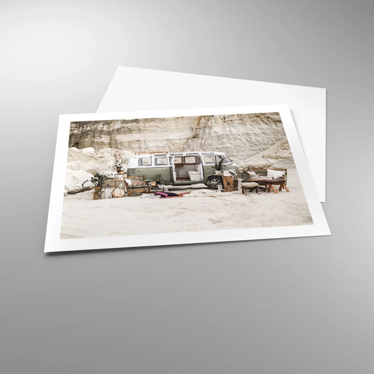 Poster - Es ist die Zeit, die Reise zu beginnen - 70x50 cm