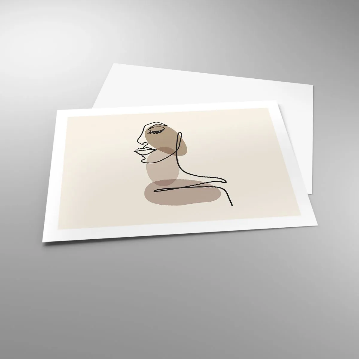 Plakát - Při poslechu samé sebe - 70x50 cm