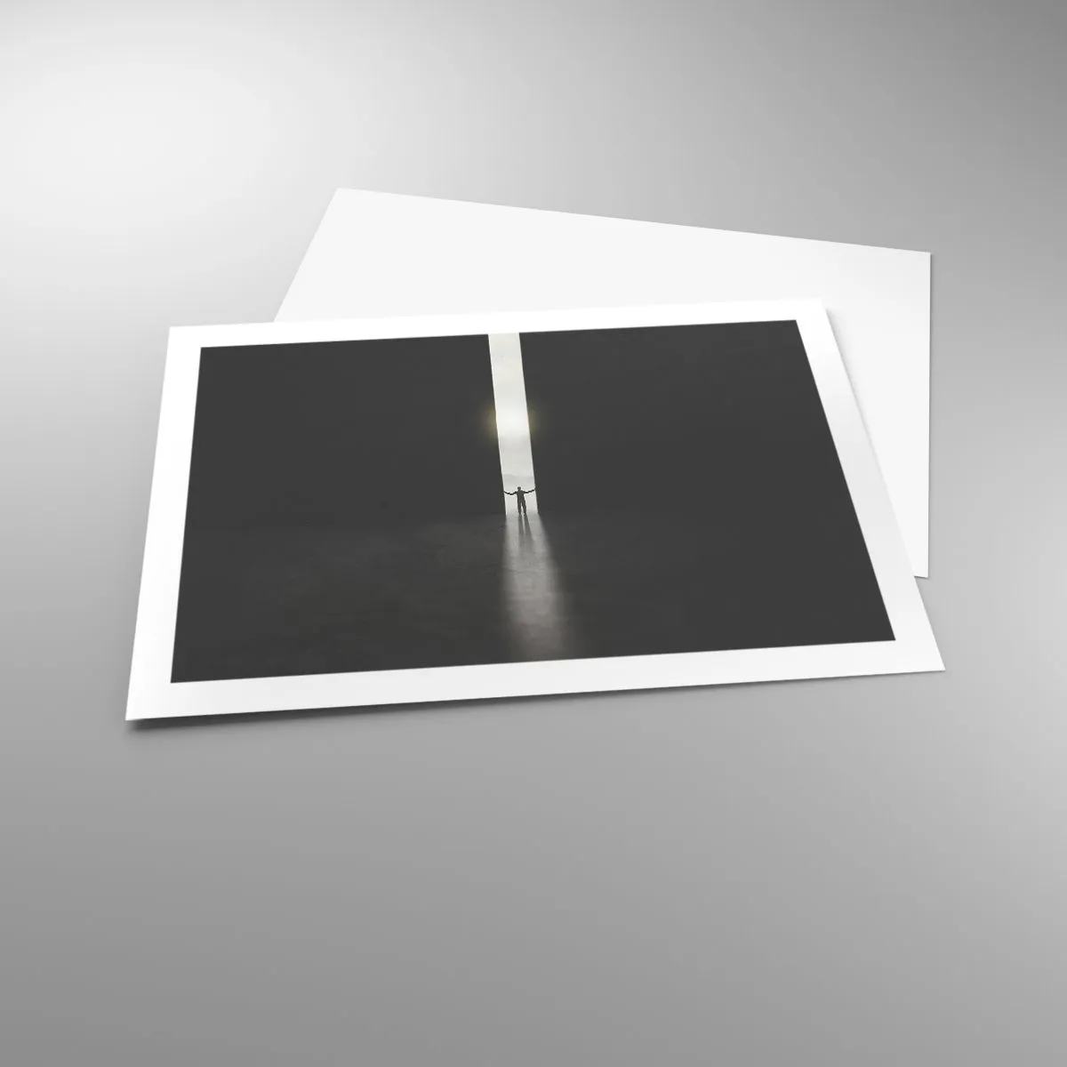 Poster - Step to Bright Future - 70x50 cm