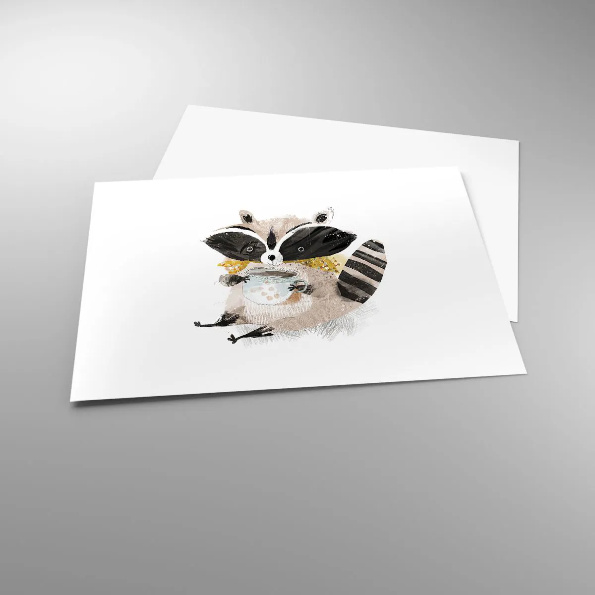 Poster - Il mio amico procione - 70x50 cm