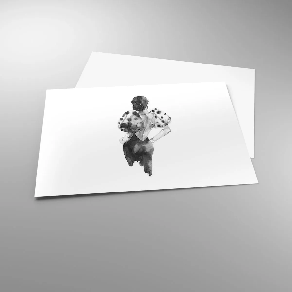 Poszter - Egyenesen elsétált mellettem - 70x50 cm