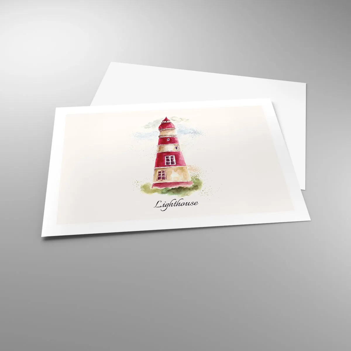 Poster - Around It the Weather Is Always Nice - 70x50 cm