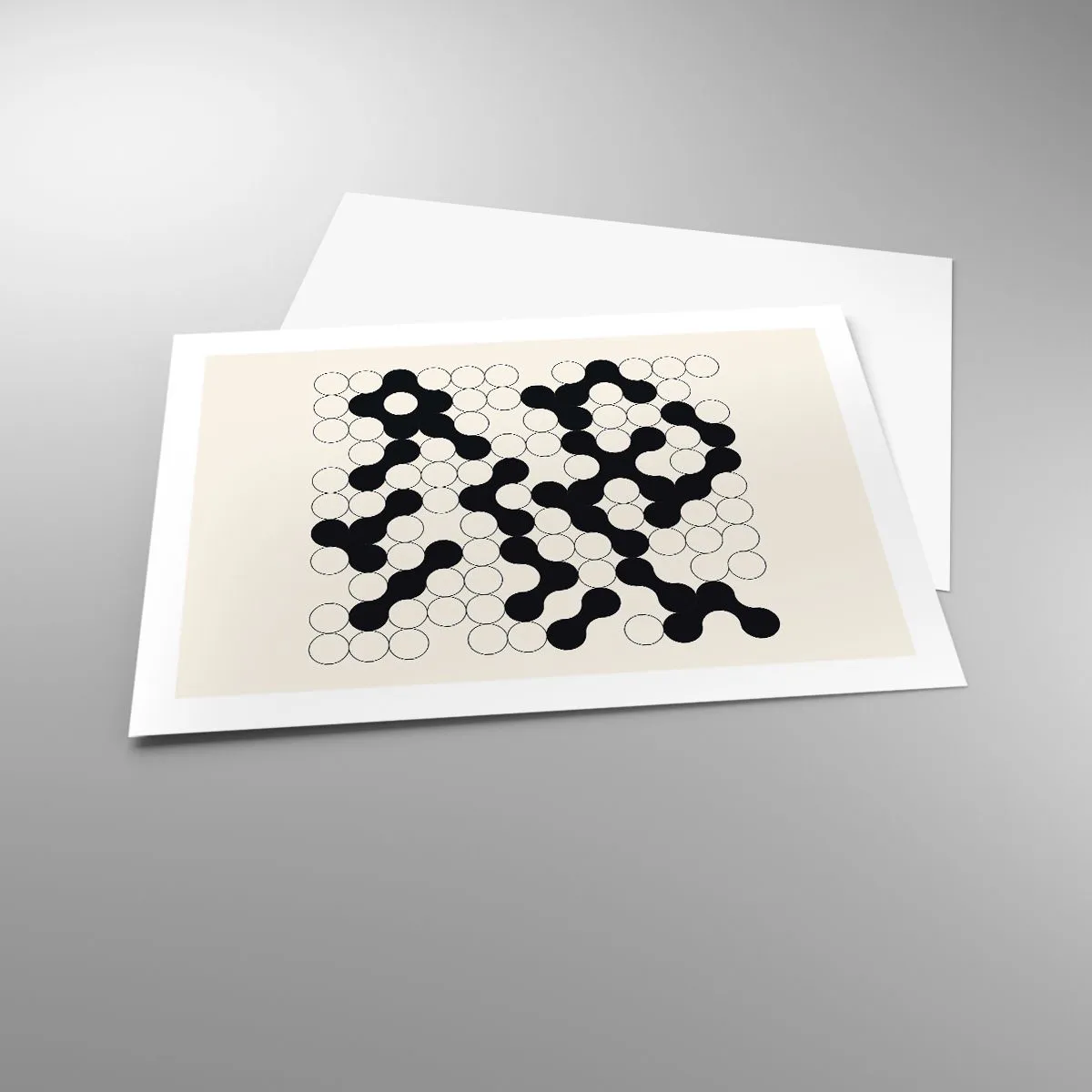 Affiche - Poster - Jeu chinois – variation - 70x50 cm