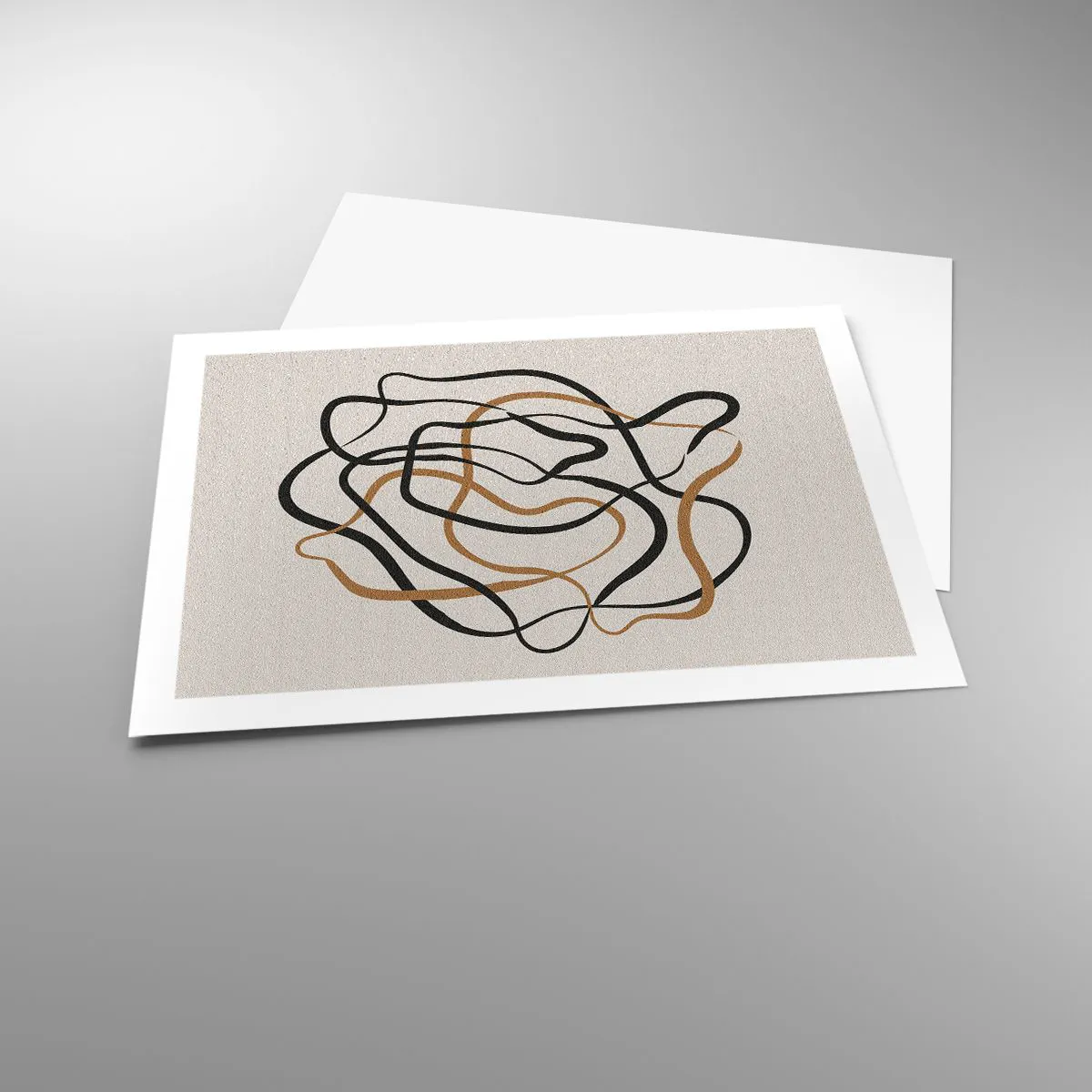 Poster - Everything Is Tangled UP - 70x50 cm