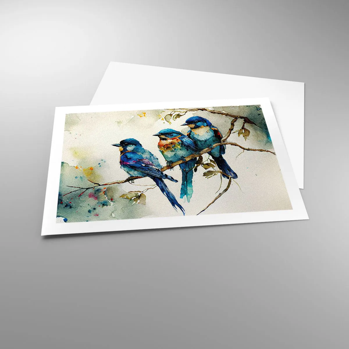 Poster - Is hij boos geworden? - 70x50 cm