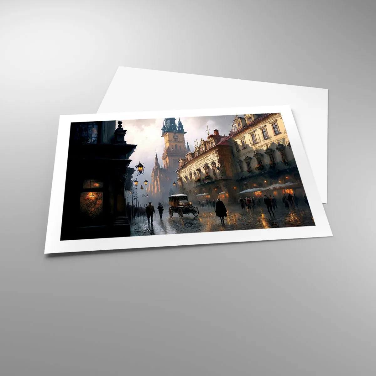 Plakat - Czar praskiego wieczoru - 70x50 cm
