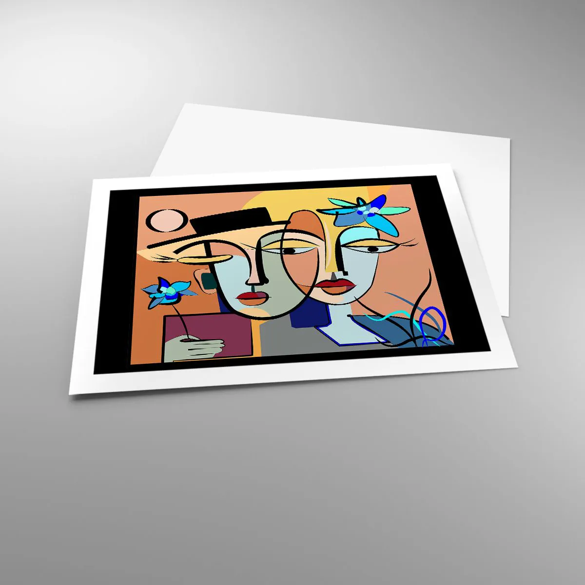 Plagát - Picassovo randez vous - 70x50 cm