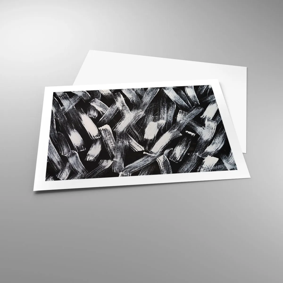 Poster - Abstraktion im industriellen Geist - 70x50 cm