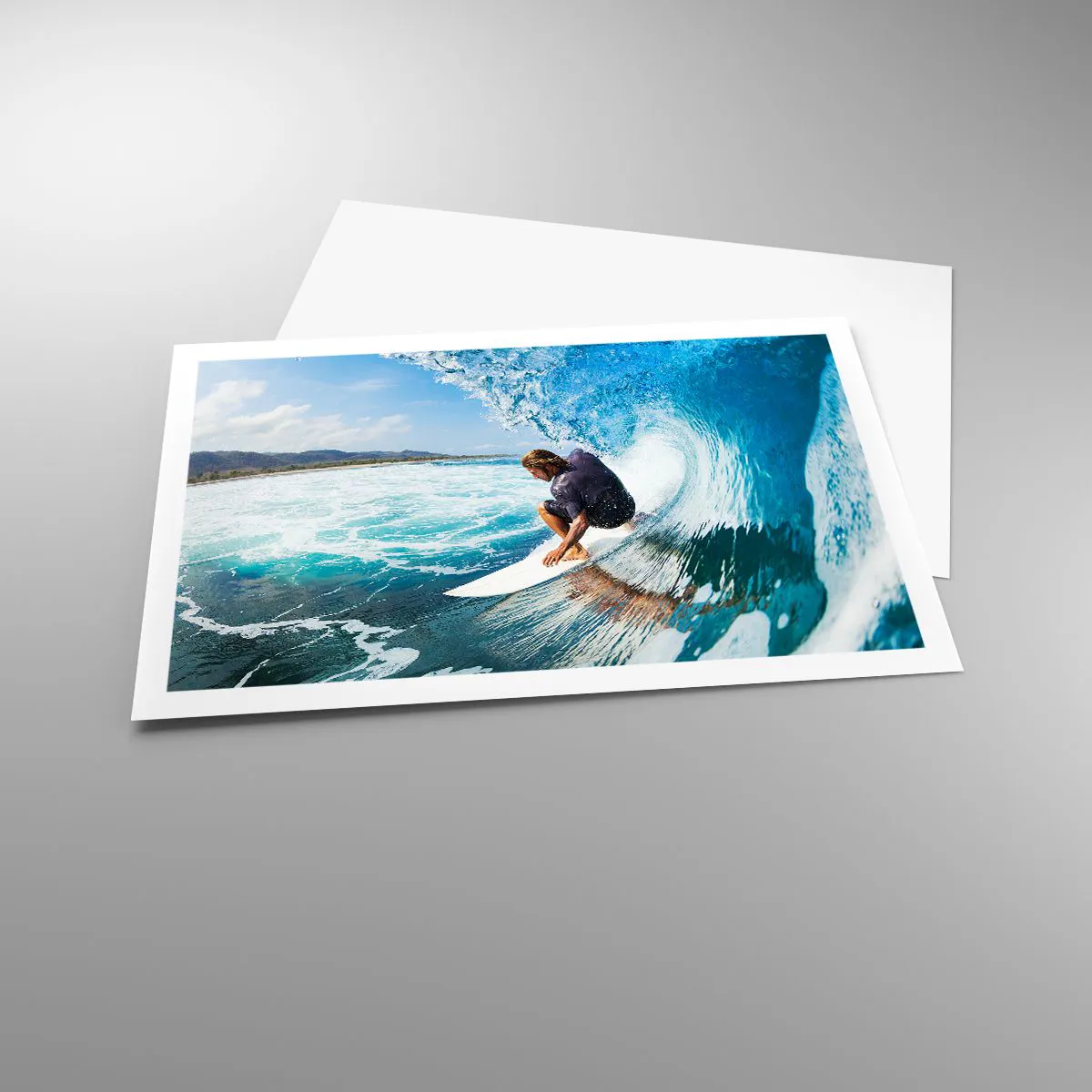 Poster - Dansând cu valurile - 91x61 cm