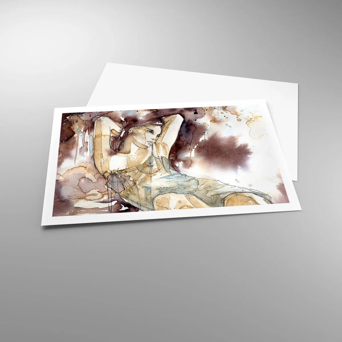 Affiche - Poster - D'humeur lilas - 91x61 cm