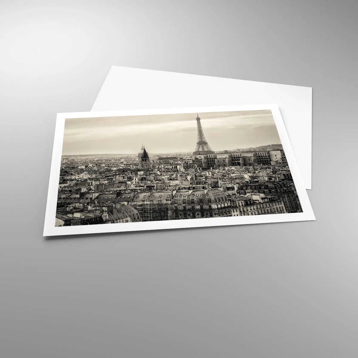 Plakat - Over Paris' hustage - 91x61 cm