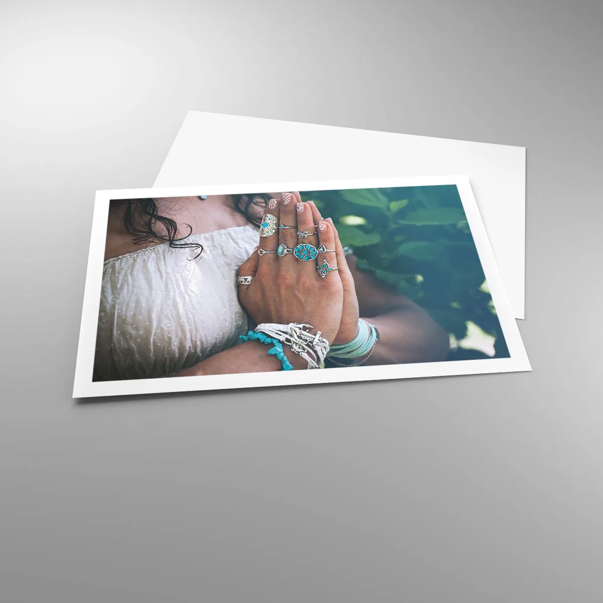 Poszter - Üdvözöljük a lét középpontjában - 91x61 cm