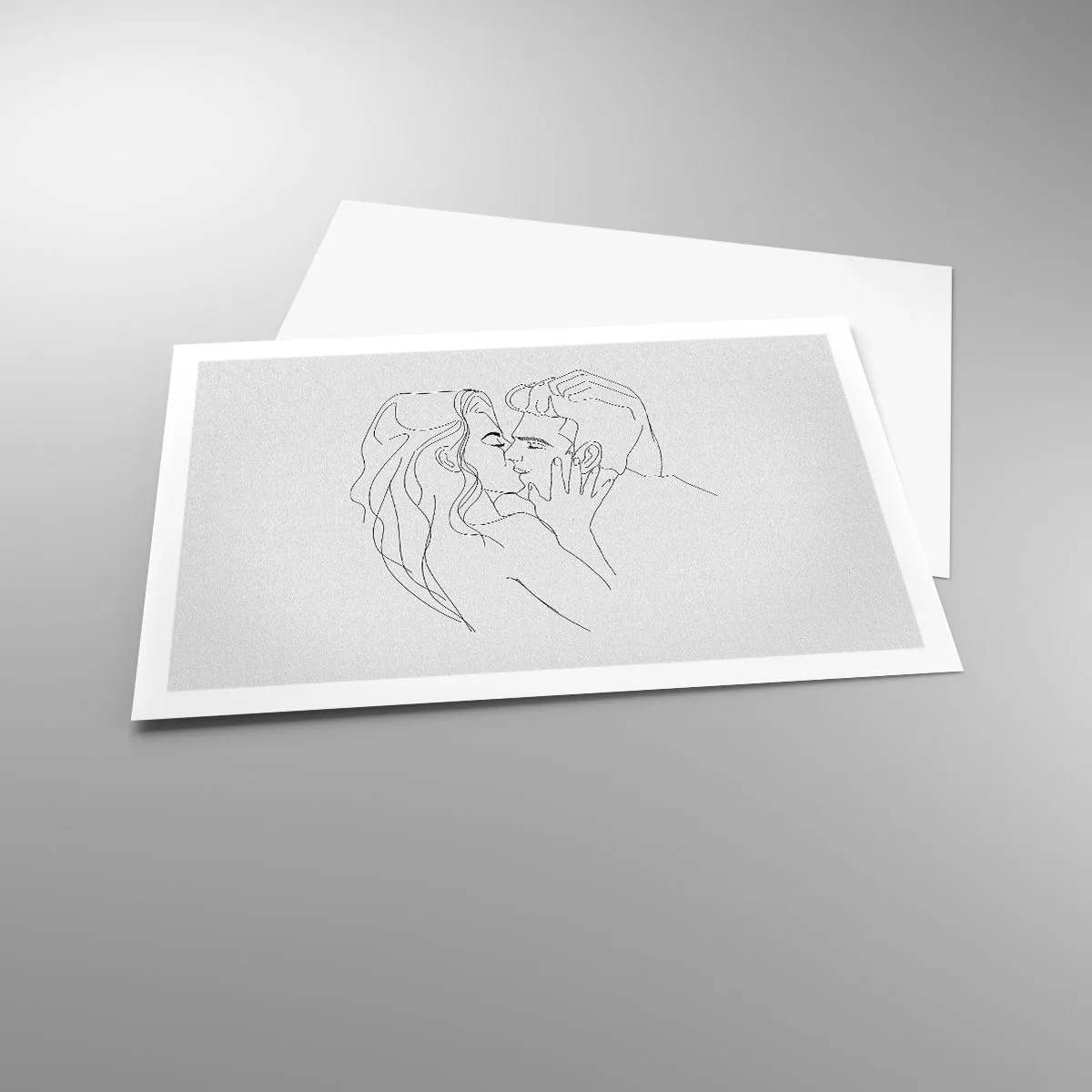 Poster - With the Same Line - 91x61 cm