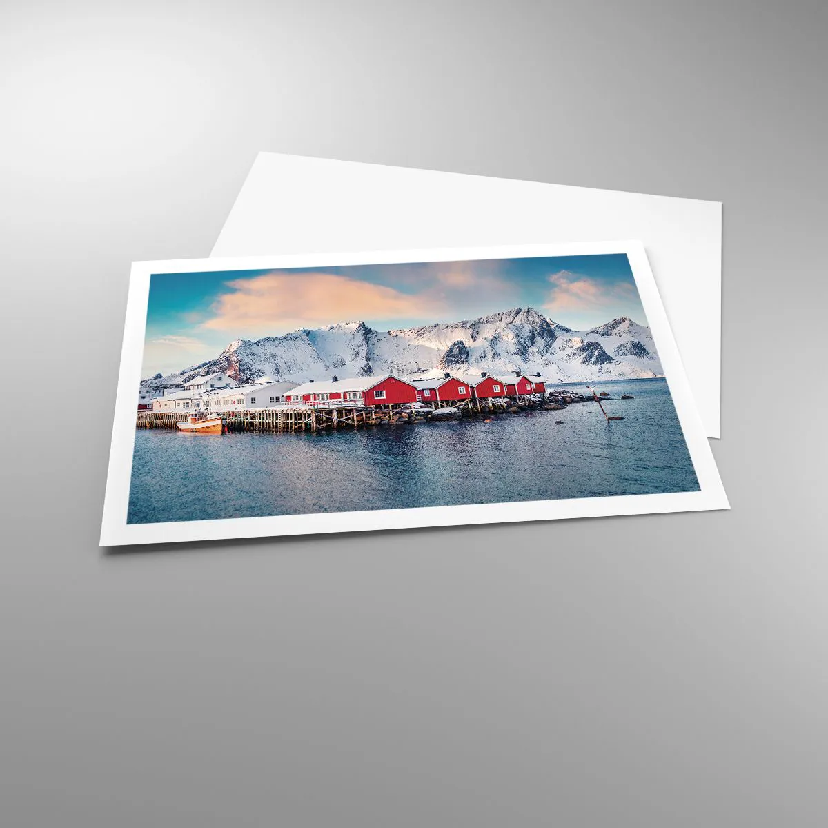 Affiche - Poster - Retraite dans le nord - 91x61 cm