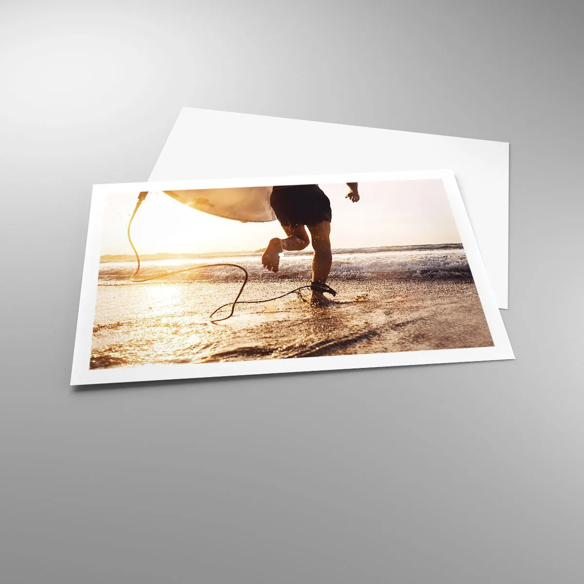 Poster - Pentru a întâmpina valul - 91x61 cm