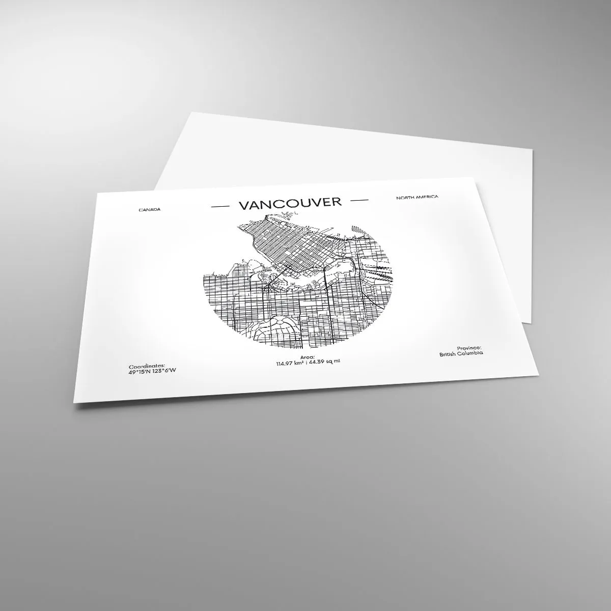Poster - Anatomia Vacouverului - 91x61 cm