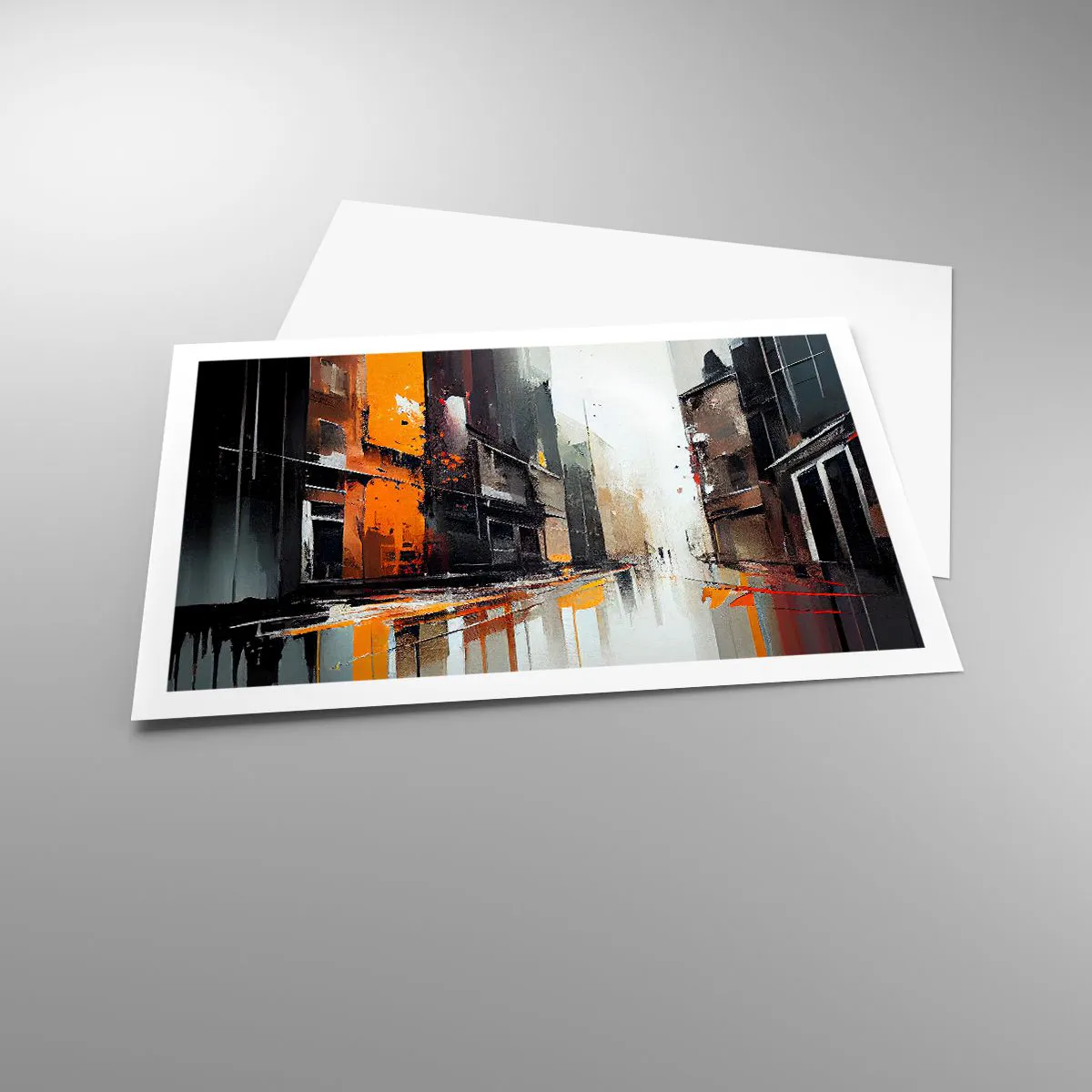 Poster - Regnerischer Tag - 91x61 cm