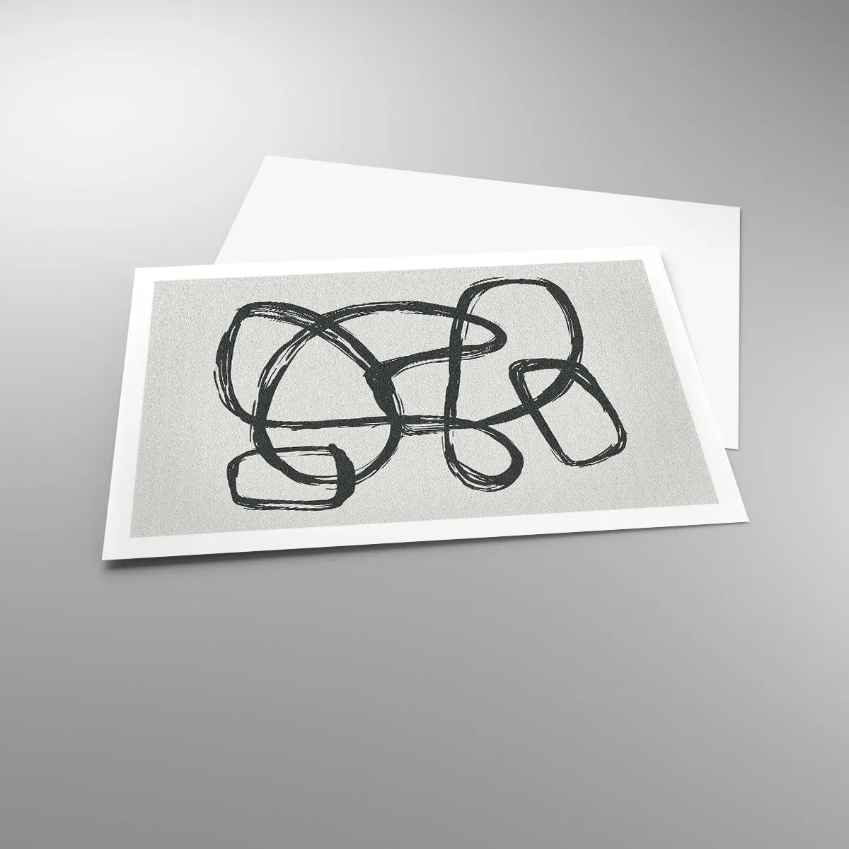 Affisch - Loopad abstraktion - 91x61 cm