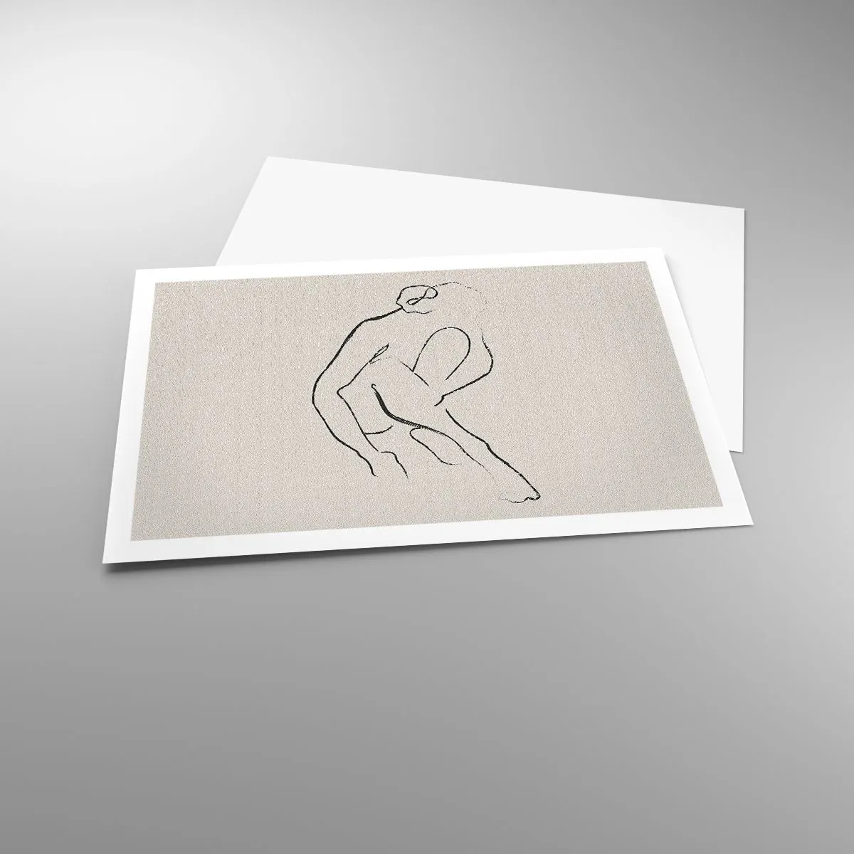 Poster - Intime Skizze - 91x61 cm