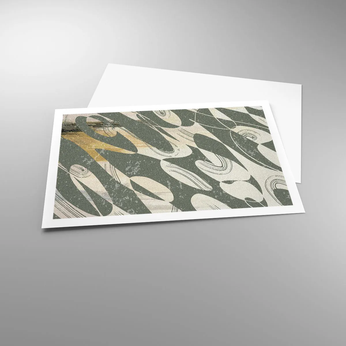 Poster - Ritmische abstractie - 91x61 cm