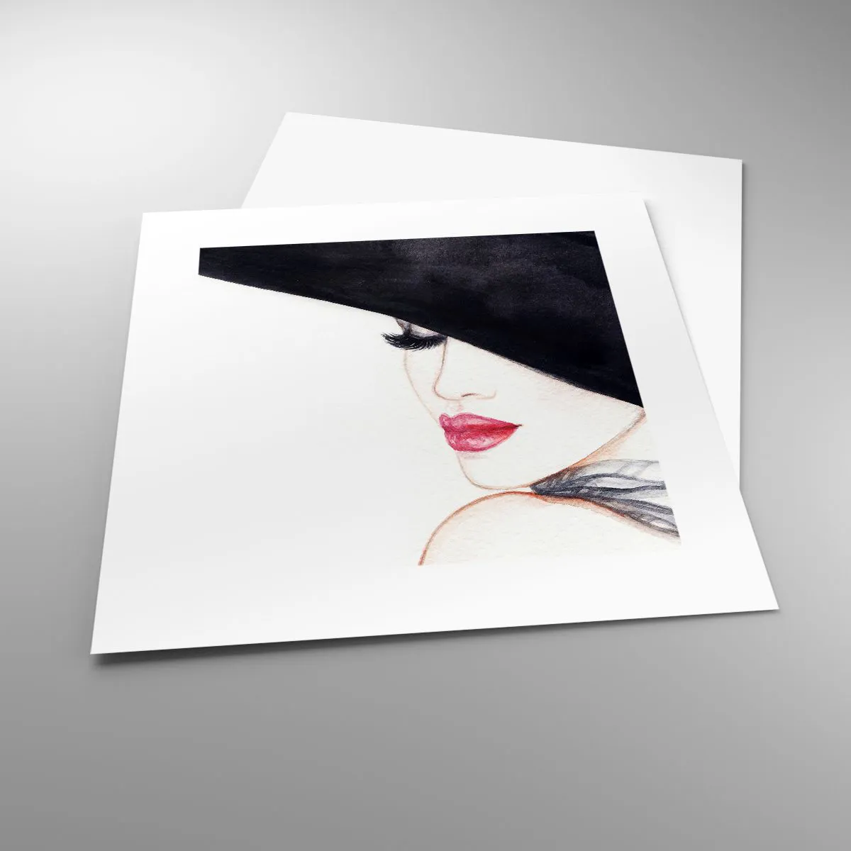 Plagát - Elegancia a zmyselnosť - 30x30 cm