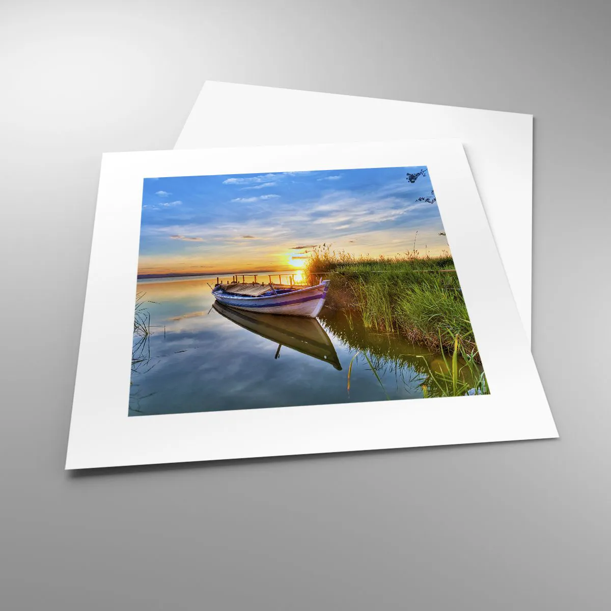 Affisch - Uppfyllda drömmars vik - 30x30 cm