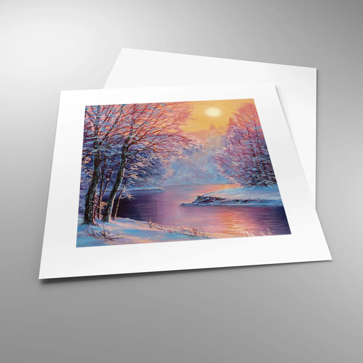 Poszter - A tél árnyalatai - 30x30 cm