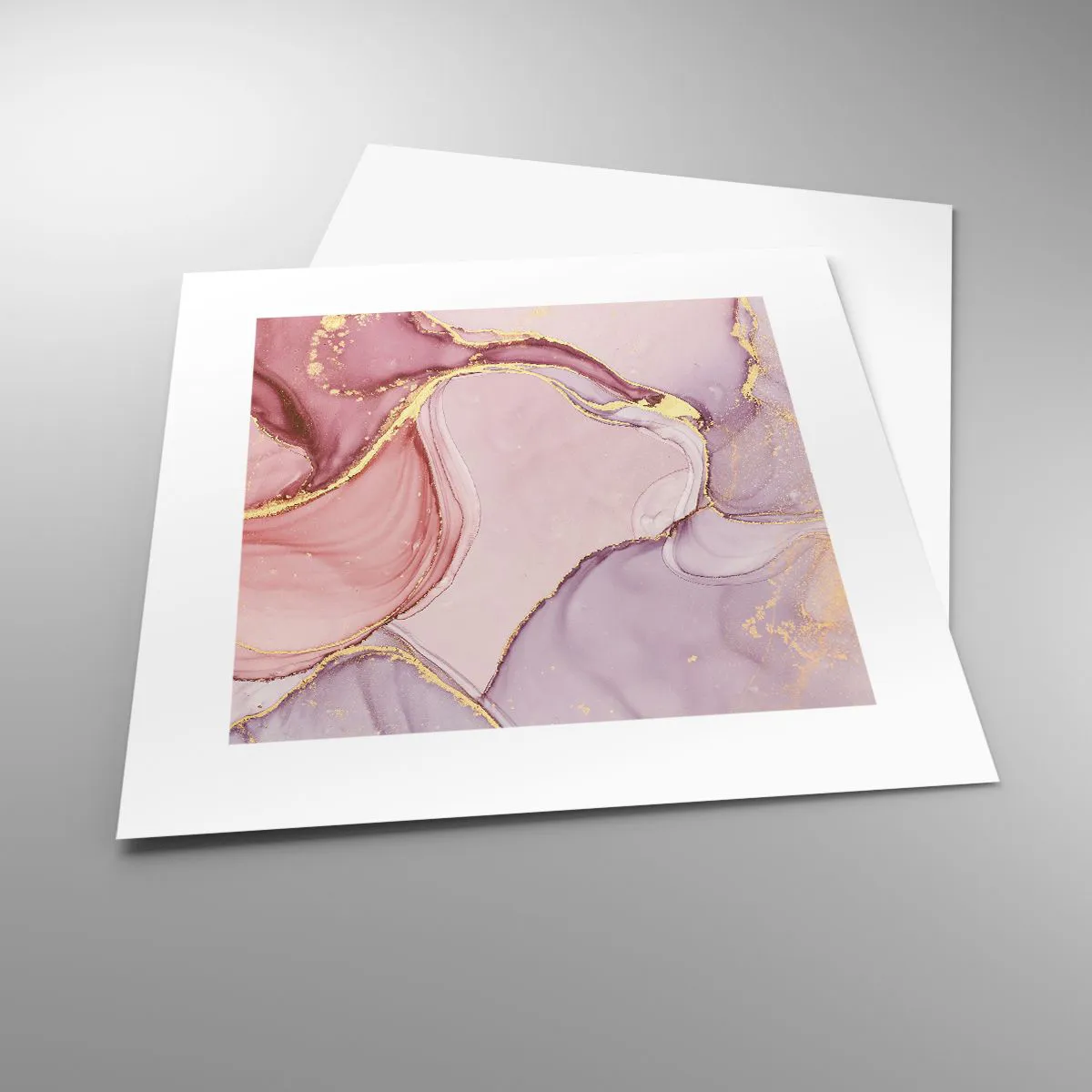 Pôster - Carícia das cores - 30x30 cm