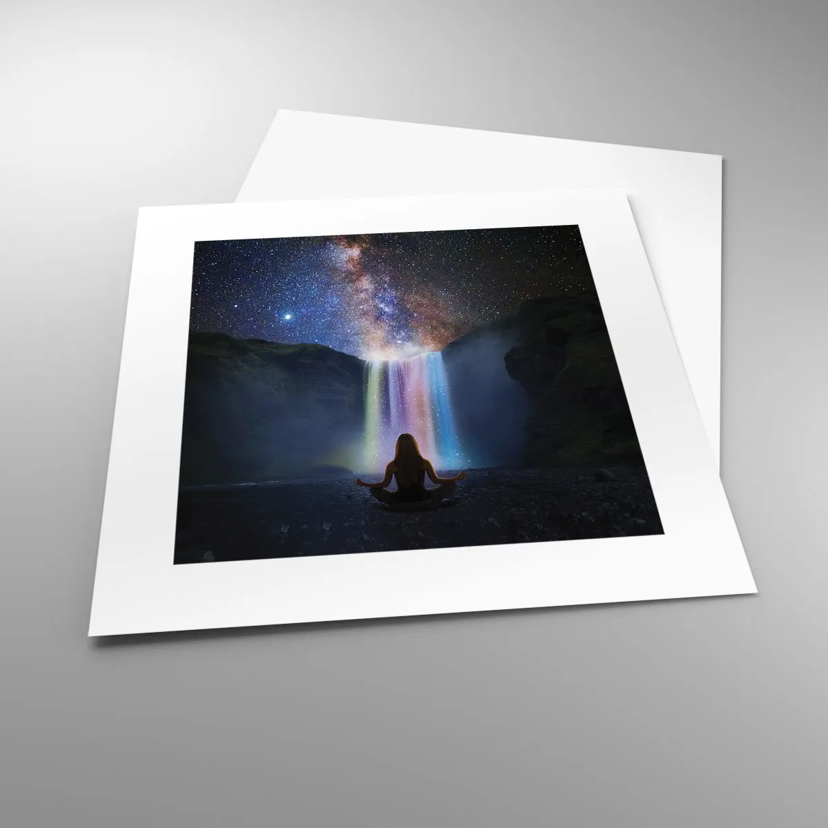 Póster - Armonía absoluta - 30x30 cm