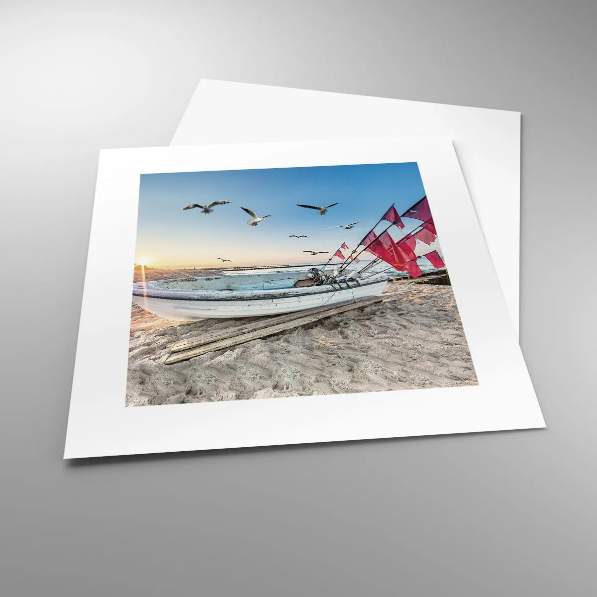 Poszter - Megérdemelt pihenés - 30x30 cm