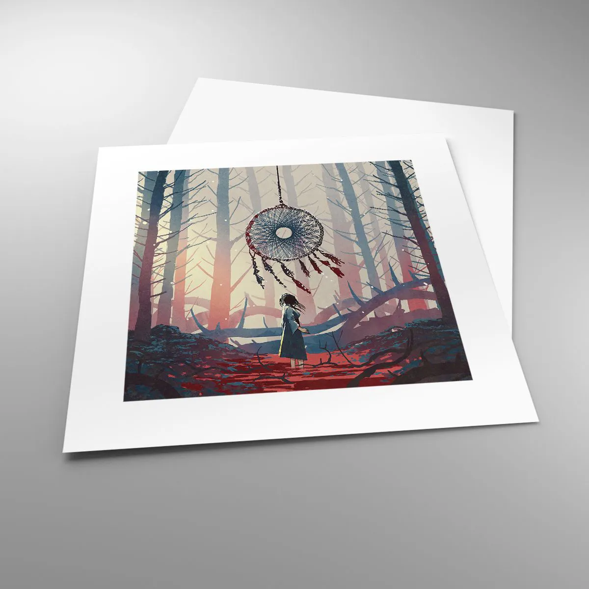 Poster - Geheimes Glücksritual - 30x30 cm