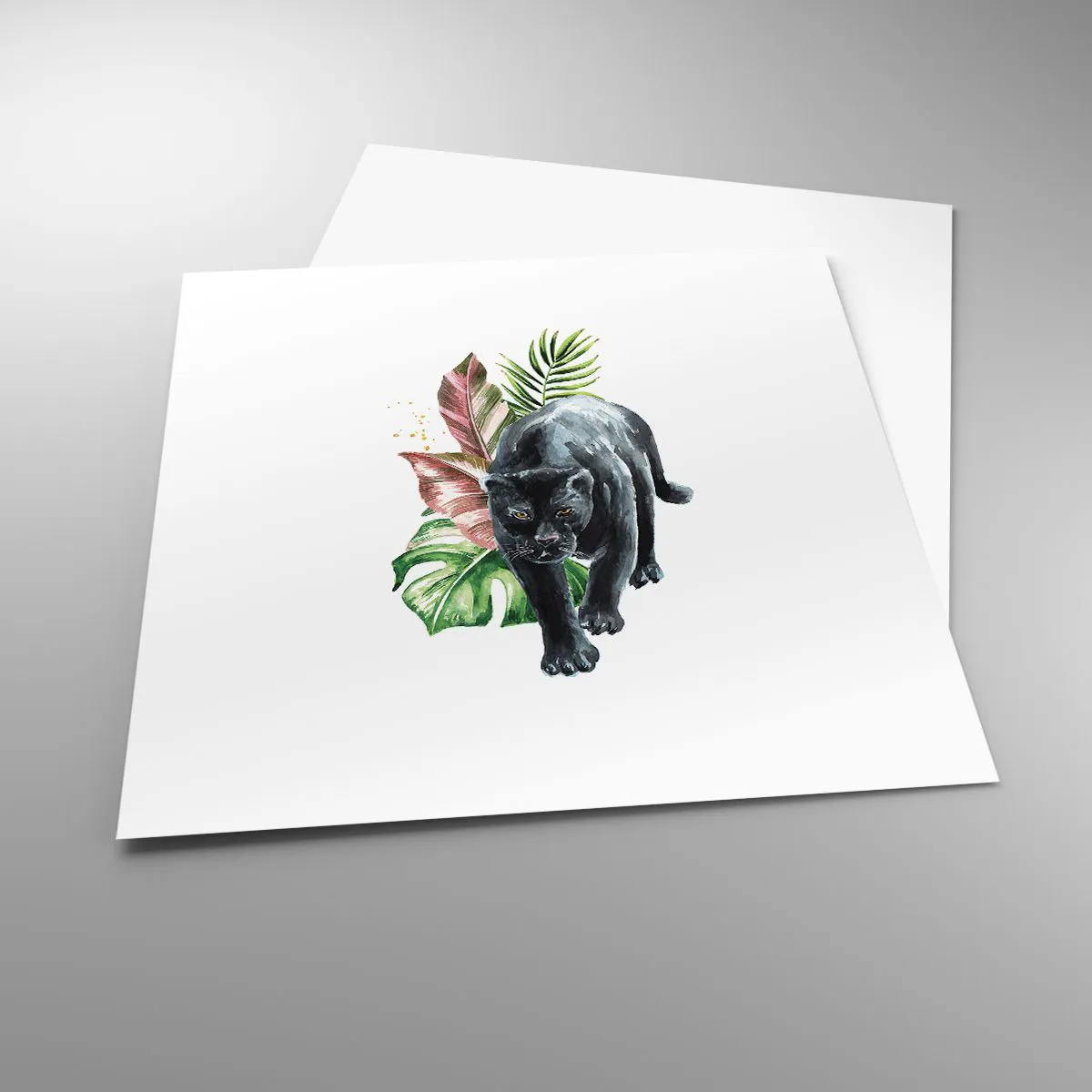 Plakat - Vild i hjertet - 30x30 cm