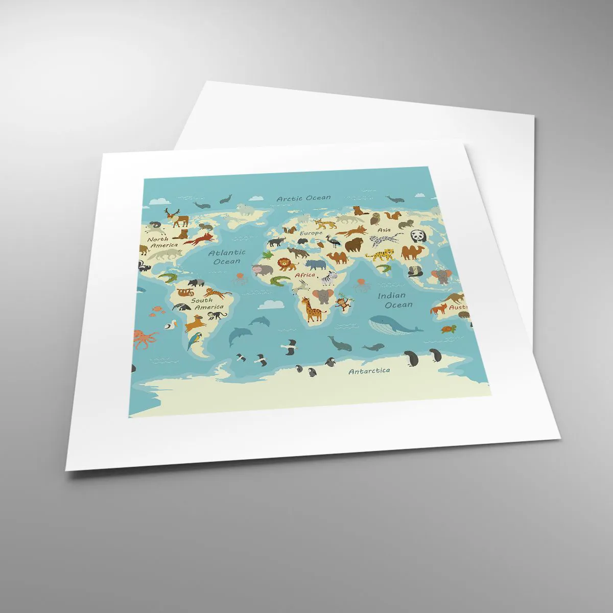 Poszter - Jó szomszédok - 30x30 cm