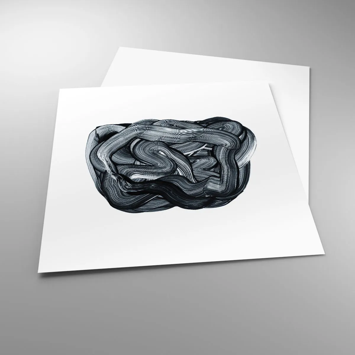 Affisch - Det är inte så enkelt - 30x30 cm