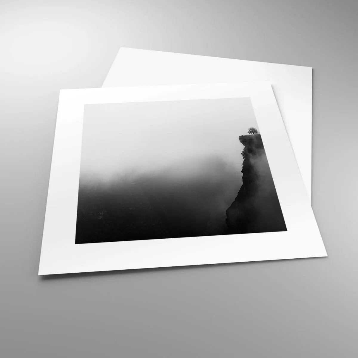 Poster - On the Edge of the World - 30x30 cm