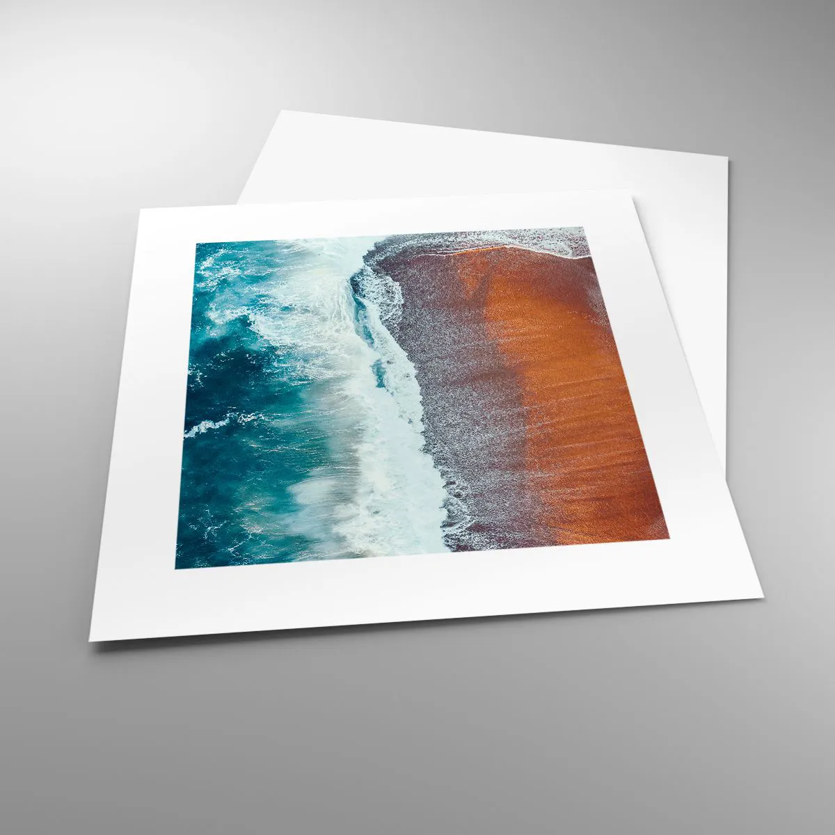 Plakat - Dotyk oceanu - 30x30 cm