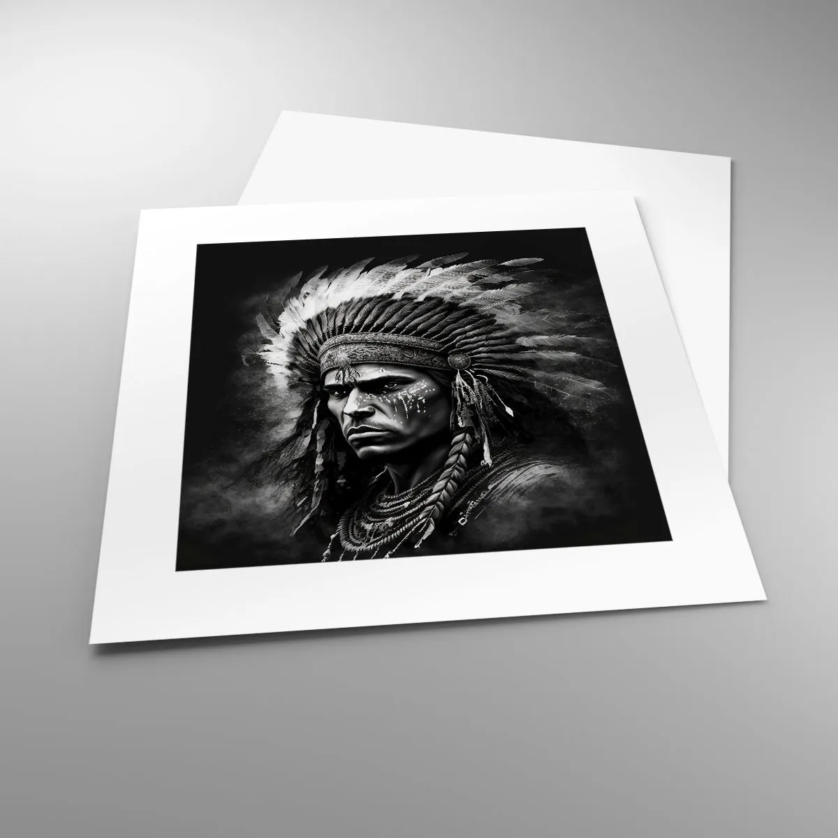 Poster - Conducător și luptător - 30x30 cm