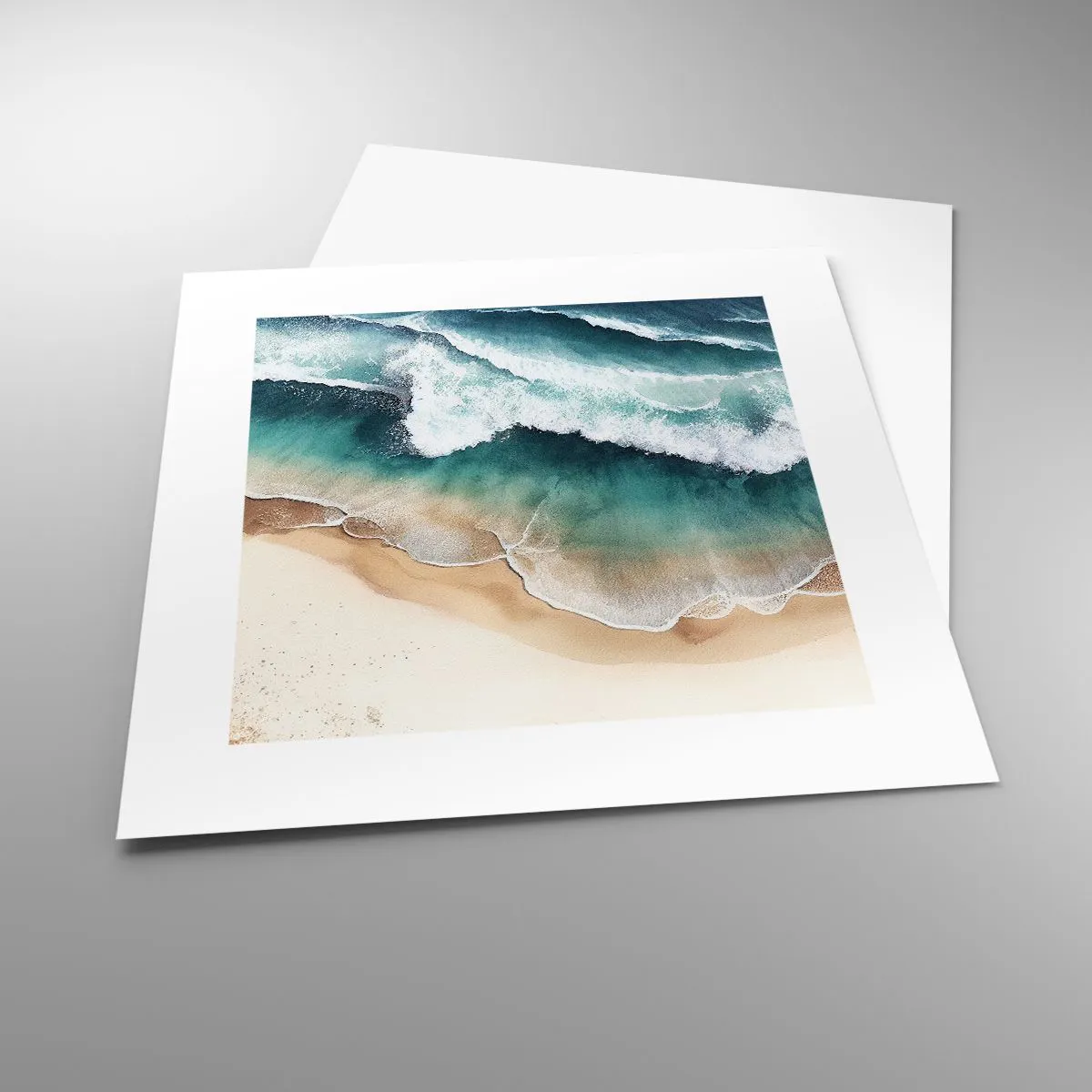 Plakat - Et evigt møde - 30x30 cm